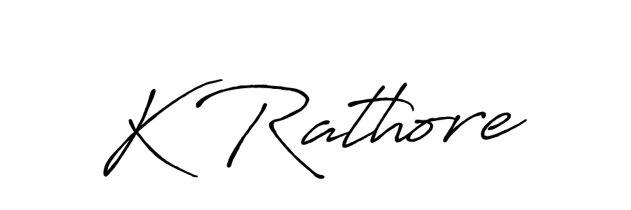 Make a beautiful signature design for name K Rathore. Use this online signature maker to create a handwritten signature for free. K Rathore signature style 7 images and pictures png