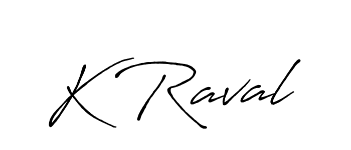 Best and Professional Signature Style for K Raval. Antro_Vectra_Bolder Best Signature Style Collection. K Raval signature style 7 images and pictures png