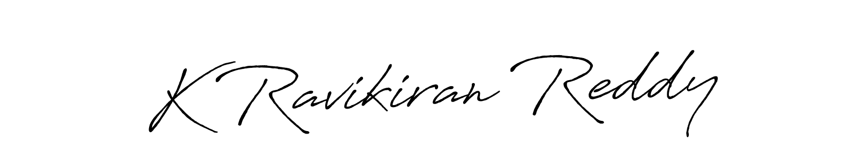 if you are searching for the best signature style for your name K Ravikiran Reddy. so please give up your signature search. here we have designed multiple signature styles  using Antro_Vectra_Bolder. K Ravikiran Reddy signature style 7 images and pictures png
