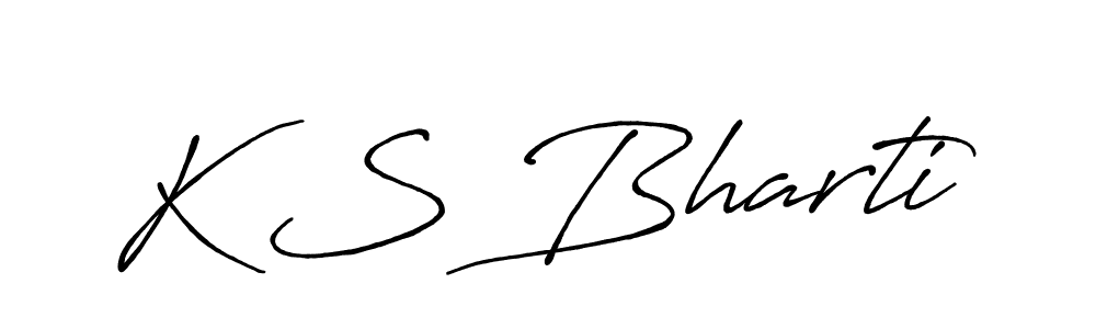 Make a short K S Bharti signature style. Manage your documents anywhere anytime using Antro_Vectra_Bolder. Create and add eSignatures, submit forms, share and send files easily. K S Bharti signature style 7 images and pictures png