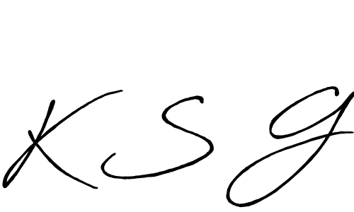 Make a beautiful signature design for name K S G. Use this online signature maker to create a handwritten signature for free. K S G signature style 7 images and pictures png