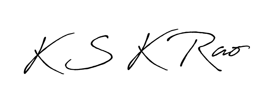 Once you've used our free online signature maker to create your best signature Antro_Vectra_Bolder style, it's time to enjoy all of the benefits that K S K Rao name signing documents. K S K Rao signature style 7 images and pictures png