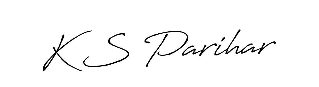 Once you've used our free online signature maker to create your best signature Antro_Vectra_Bolder style, it's time to enjoy all of the benefits that K S Parihar name signing documents. K S Parihar signature style 7 images and pictures png