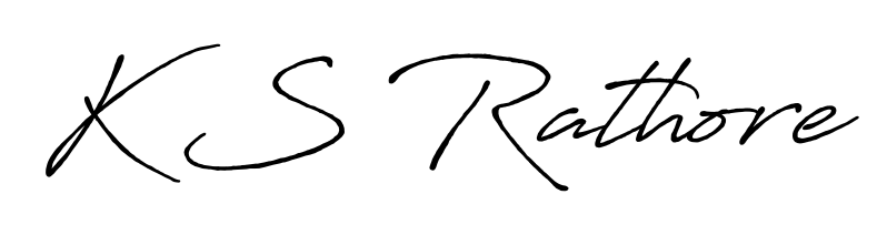 Create a personalized artistic stamp with K S Rathore in Antro_Vectra_Bolder font. Perfect for visual artists, designers, and influencers. K S Rathore signature style 7 images and pictures png