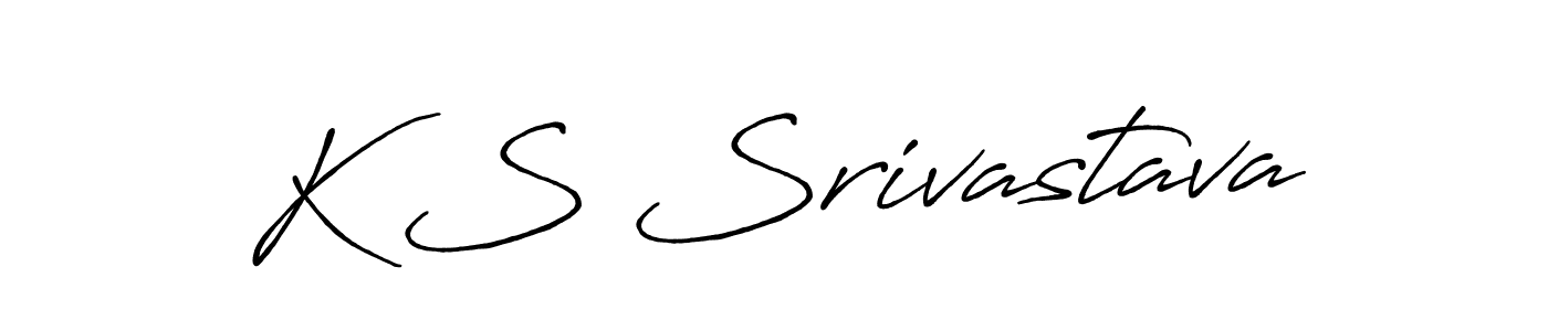 Similarly Antro_Vectra_Bolder is the best handwritten signature design. Signature creator online .You can use it as an online autograph creator for name K S Srivastava. K S Srivastava signature style 7 images and pictures png