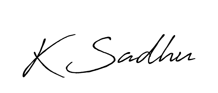 It looks lik you need a new signature style for name K Sadhu. Design unique handwritten (Antro_Vectra_Bolder) signature with our free signature maker in just a few clicks. K Sadhu signature style 7 images and pictures png
