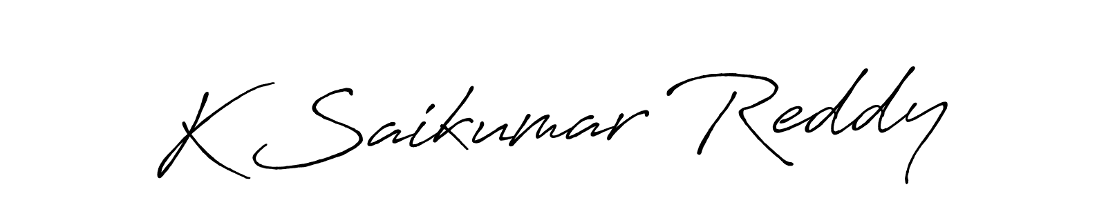 See photos of K Saikumar Reddy official signature by Spectra . Check more albums & portfolios. Read reviews & check more about Antro_Vectra_Bolder font. K Saikumar Reddy signature style 7 images and pictures png