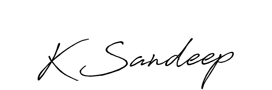 Once you've used our free online signature maker to create your best signature Antro_Vectra_Bolder style, it's time to enjoy all of the benefits that K Sandeep name signing documents. K Sandeep signature style 7 images and pictures png