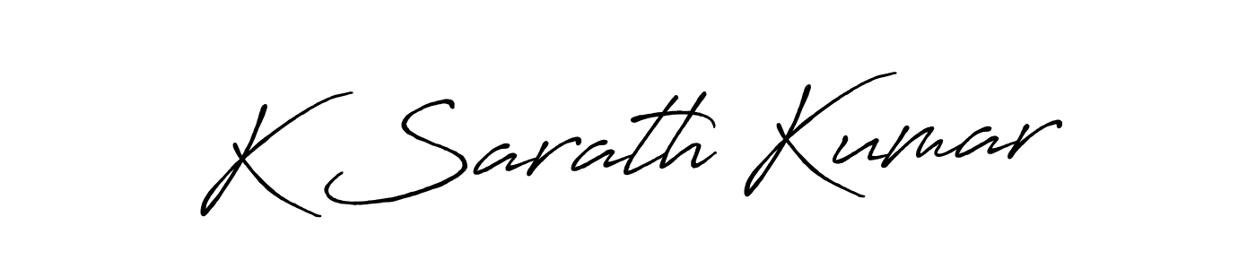 You should practise on your own different ways (Antro_Vectra_Bolder) to write your name (K Sarath Kumar) in signature. don't let someone else do it for you. K Sarath Kumar signature style 7 images and pictures png