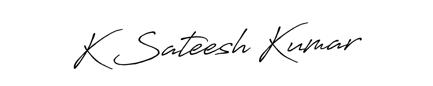 See photos of K Sateesh Kumar official signature by Spectra . Check more albums & portfolios. Read reviews & check more about Antro_Vectra_Bolder font. K Sateesh Kumar signature style 7 images and pictures png