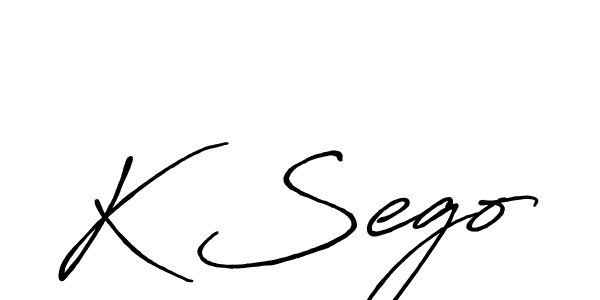 Similarly Antro_Vectra_Bolder is the best handwritten signature design. Signature creator online .You can use it as an online autograph creator for name K Sego. K Sego signature style 7 images and pictures png