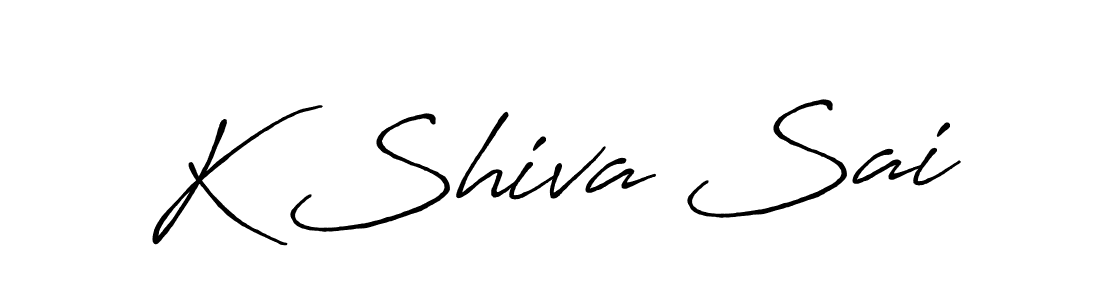 Also You can easily find your signature by using the search form. We will create K Shiva Sai name handwritten signature images for you free of cost using Antro_Vectra_Bolder sign style. K Shiva Sai signature style 7 images and pictures png