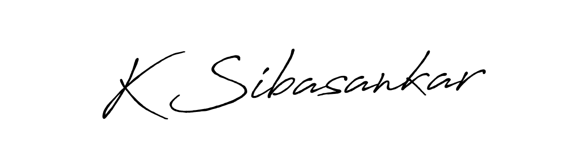 It looks lik you need a new signature style for name K Sibasankar. Design unique handwritten (Antro_Vectra_Bolder) signature with our free signature maker in just a few clicks. K Sibasankar signature style 7 images and pictures png