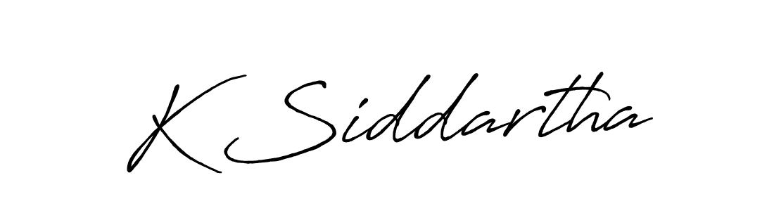 Make a beautiful signature design for name K Siddartha. Use this online signature maker to create a handwritten signature for free. K Siddartha signature style 7 images and pictures png