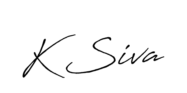 Also You can easily find your signature by using the search form. We will create K Siva name handwritten signature images for you free of cost using Antro_Vectra_Bolder sign style. K Siva signature style 7 images and pictures png