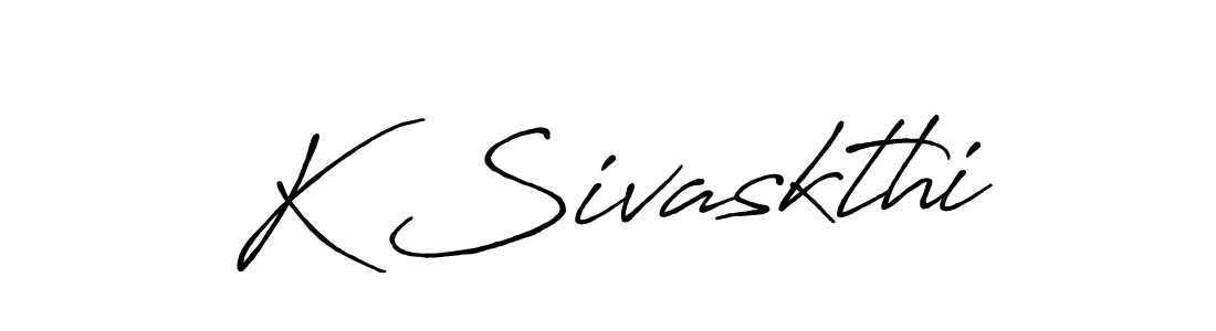 Make a beautiful signature design for name K Sivaskthi. Use this online signature maker to create a handwritten signature for free. K Sivaskthi signature style 7 images and pictures png