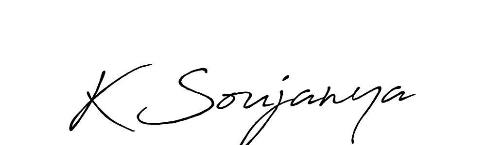 Here are the top 10 professional signature styles for the name K Soujanya. These are the best autograph styles you can use for your name. K Soujanya signature style 7 images and pictures png