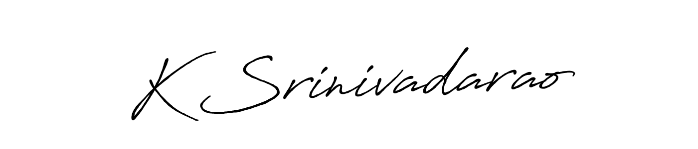 How to make K Srinivadarao signature? Antro_Vectra_Bolder is a professional autograph style. Create handwritten signature for K Srinivadarao name. K Srinivadarao signature style 7 images and pictures png