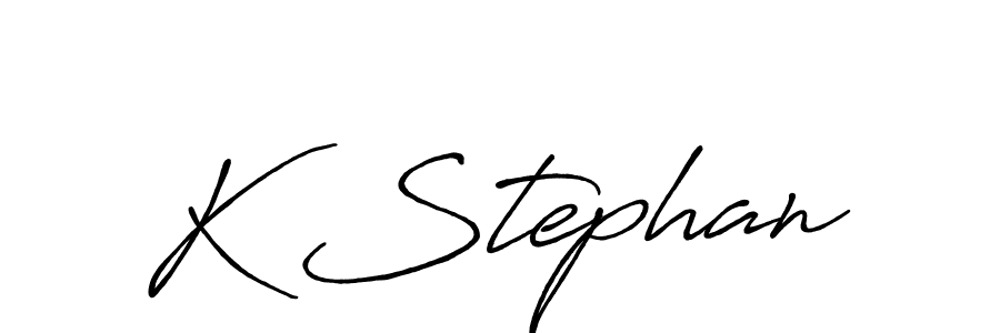 See photos of K Stephan official signature by Spectra . Check more albums & portfolios. Read reviews & check more about Antro_Vectra_Bolder font. K Stephan signature style 7 images and pictures png