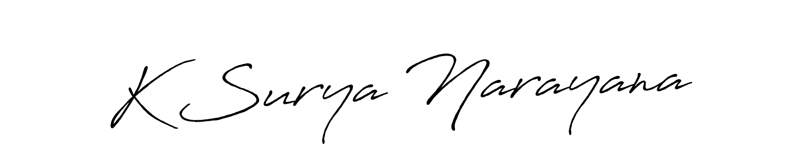See photos of K Surya Narayana official signature by Spectra . Check more albums & portfolios. Read reviews & check more about Antro_Vectra_Bolder font. K Surya Narayana signature style 7 images and pictures png