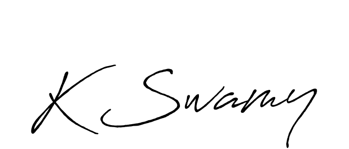 Similarly Antro_Vectra_Bolder is the best handwritten signature design. Signature creator online .You can use it as an online autograph creator for name K Swamy. K Swamy signature style 7 images and pictures png