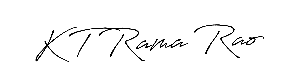 Best and Professional Signature Style for K T Rama Rao. Antro_Vectra_Bolder Best Signature Style Collection. K T Rama Rao signature style 7 images and pictures png