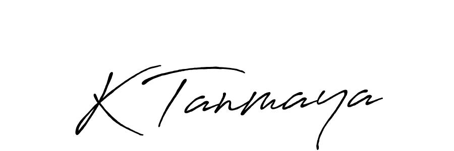 You can use this online signature creator to create a handwritten signature for the name K Tanmaya. This is the best online autograph maker. K Tanmaya signature style 7 images and pictures png