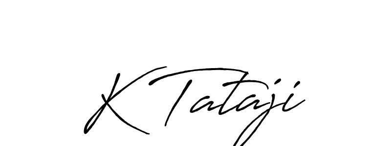 You can use this online signature creator to create a handwritten signature for the name K Tataji. This is the best online autograph maker. K Tataji signature style 7 images and pictures png