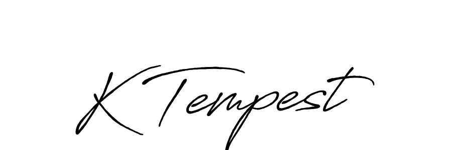 You can use this online signature creator to create a handwritten signature for the name K Tempest. This is the best online autograph maker. K Tempest signature style 7 images and pictures png