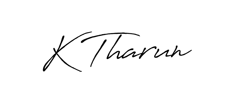Make a short K Tharun signature style. Manage your documents anywhere anytime using Antro_Vectra_Bolder. Create and add eSignatures, submit forms, share and send files easily. K Tharun signature style 7 images and pictures png