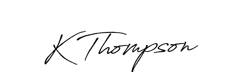 88+ K Thompson Name Signature Style Ideas | Special Online Autograph