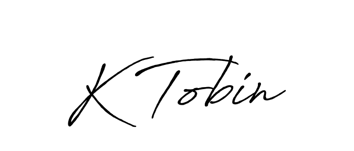 It looks lik you need a new signature style for name K Tobin. Design unique handwritten (Antro_Vectra_Bolder) signature with our free signature maker in just a few clicks. K Tobin signature style 7 images and pictures png