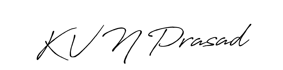 Make a beautiful signature design for name K V N Prasad. Use this online signature maker to create a handwritten signature for free. K V N Prasad signature style 7 images and pictures png
