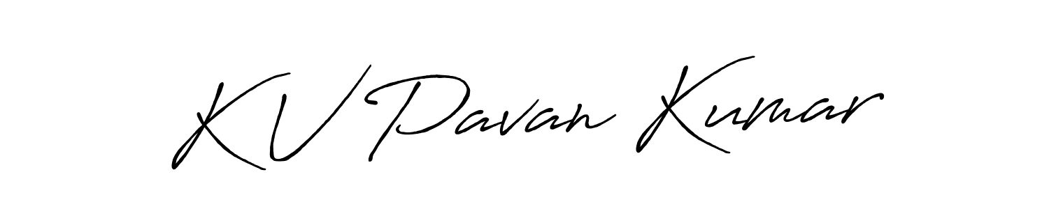 Make a beautiful signature design for name K V Pavan Kumar. Use this online signature maker to create a handwritten signature for free. K V Pavan Kumar signature style 7 images and pictures png