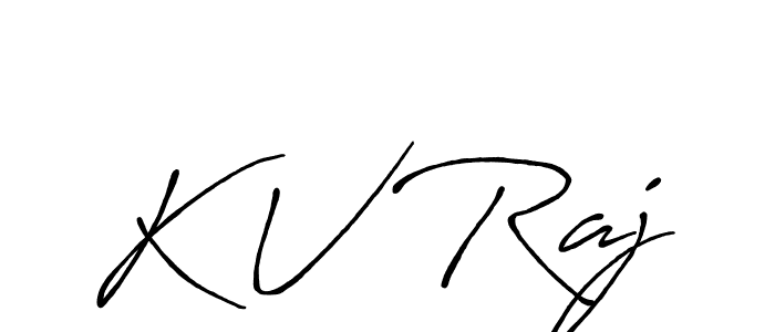 Make a beautiful signature design for name K V Raj. Use this online signature maker to create a handwritten signature for free. K V Raj signature style 7 images and pictures png