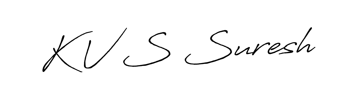 How to Draw K V S Suresh signature style? Antro_Vectra_Bolder is a latest design signature styles for name K V S Suresh. K V S Suresh signature style 7 images and pictures png