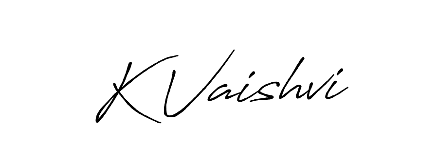 Similarly Antro_Vectra_Bolder is the best handwritten signature design. Signature creator online .You can use it as an online autograph creator for name K Vaishvi. K Vaishvi signature style 7 images and pictures png