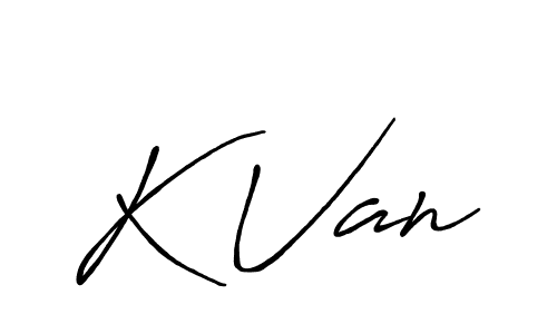 How to Draw K Van signature style? Antro_Vectra_Bolder is a latest design signature styles for name K Van. K Van signature style 7 images and pictures png