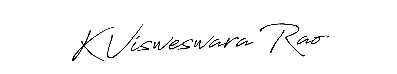 Best and Professional Signature Style for K Visweswara Rao. Antro_Vectra_Bolder Best Signature Style Collection. K Visweswara Rao signature style 7 images and pictures png