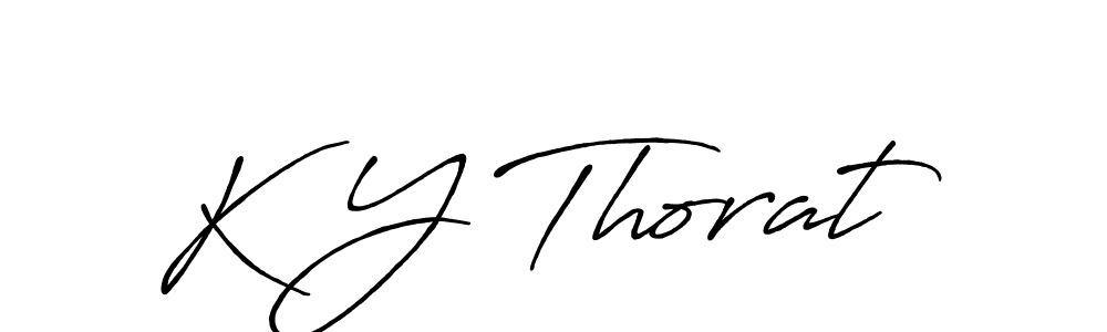 Make a short K Y Thorat signature style. Manage your documents anywhere anytime using Antro_Vectra_Bolder. Create and add eSignatures, submit forms, share and send files easily. K Y Thorat signature style 7 images and pictures png