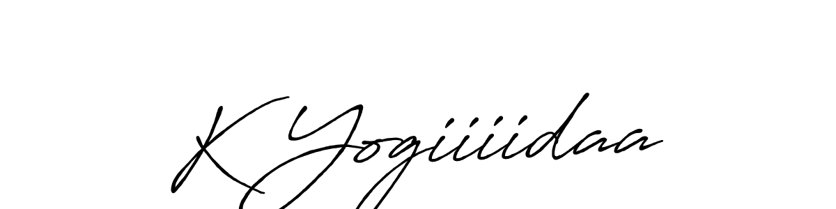 Design your own signature with our free online signature maker. With this signature software, you can create a handwritten (Antro_Vectra_Bolder) signature for name K Yogiiiidaa. K Yogiiiidaa signature style 7 images and pictures png