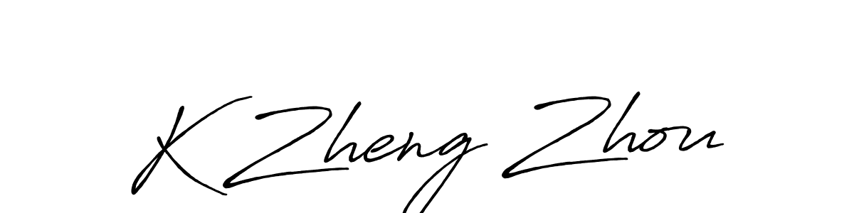 Check out images of Autograph of K Zheng Zhou name. Actor K Zheng Zhou Signature Style. Antro_Vectra_Bolder is a professional sign style online. K Zheng Zhou signature style 7 images and pictures png