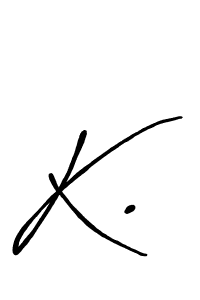 Use a signature maker to create a handwritten signature online. With this signature software, you can design (Antro_Vectra_Bolder) your own signature for name K.. K. signature style 7 images and pictures png