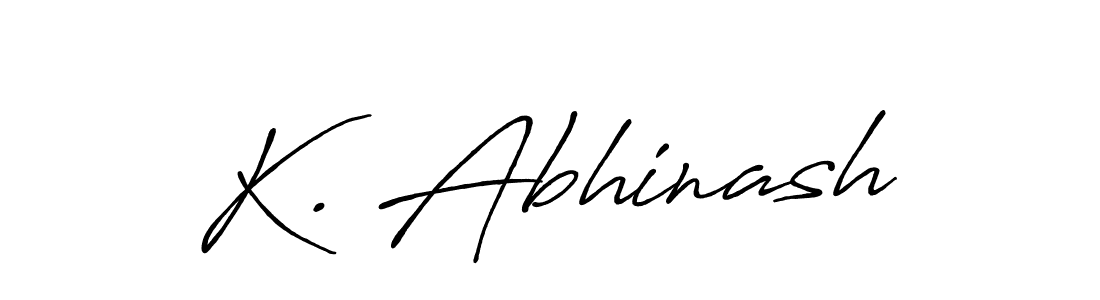 if you are searching for the best signature style for your name K. Abhinash. so please give up your signature search. here we have designed multiple signature styles  using Antro_Vectra_Bolder. K. Abhinash signature style 7 images and pictures png