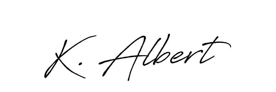 Check out images of Autograph of K. Albert name. Actor K. Albert Signature Style. Antro_Vectra_Bolder is a professional sign style online. K. Albert signature style 7 images and pictures png