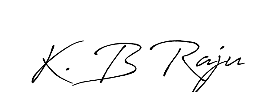 if you are searching for the best signature style for your name K. B Raju. so please give up your signature search. here we have designed multiple signature styles  using Antro_Vectra_Bolder. K. B Raju signature style 7 images and pictures png