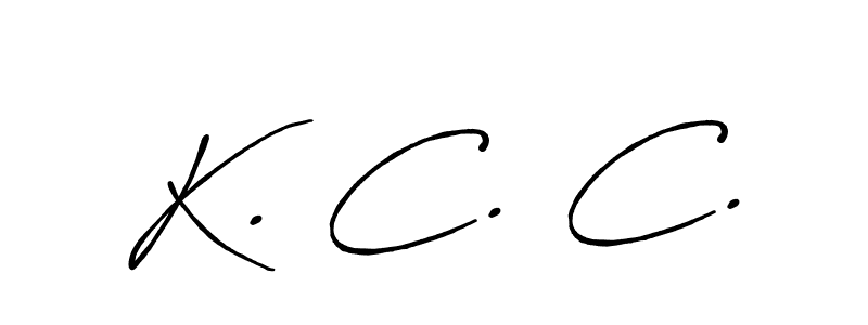 This is the best signature style for the K. C. C. name. Also you like these signature font (Antro_Vectra_Bolder). Mix name signature. K. C. C. signature style 7 images and pictures png