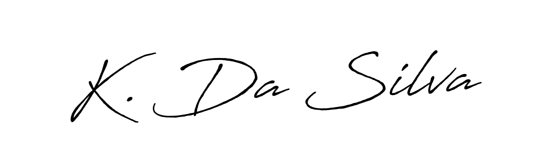 You can use this online signature creator to create a handwritten signature for the name K. Da Silva. This is the best online autograph maker. K. Da Silva signature style 7 images and pictures png