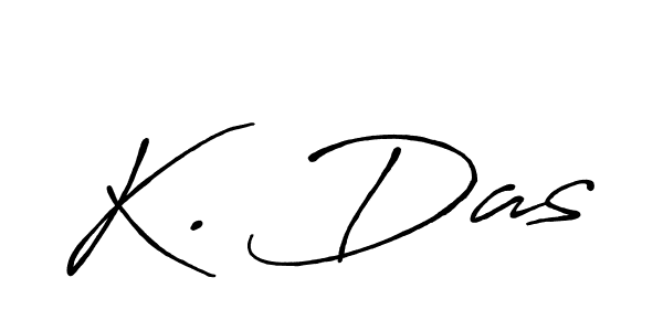 Similarly Antro_Vectra_Bolder is the best handwritten signature design. Signature creator online .You can use it as an online autograph creator for name K. Das. K. Das signature style 7 images and pictures png