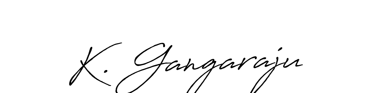 Best and Professional Signature Style for K. Gangaraju. Antro_Vectra_Bolder Best Signature Style Collection. K. Gangaraju signature style 7 images and pictures png